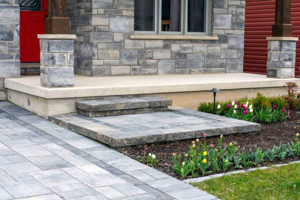 Residential Paver Driveway in Galesburg, IL